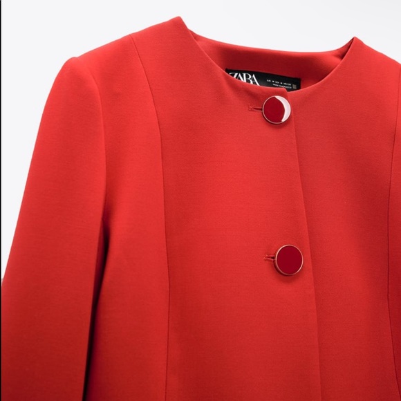 ZARA long fitted blazer - Picture 6 of 6